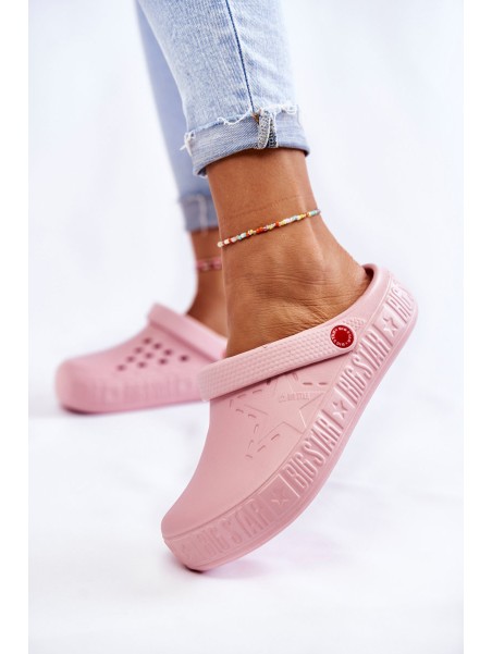 Women's Light Slippers Kroks Big Star II275008 Pink
