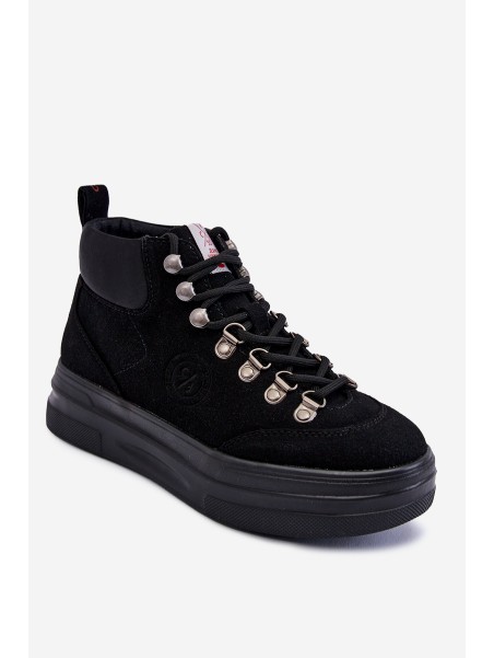 Batai Cross Jeans KK2R4074C Juodi