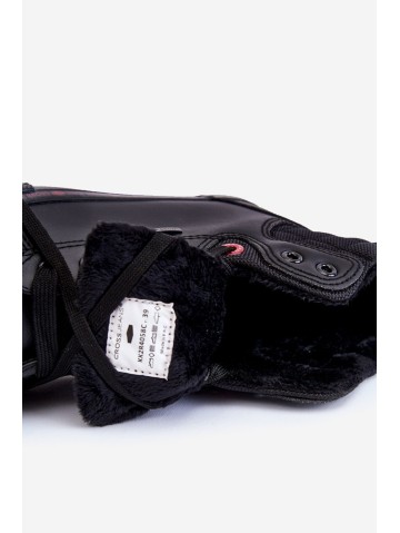 Moteriški aukšti sportbačiai Cross Jeans KK2R4058C juodi 2