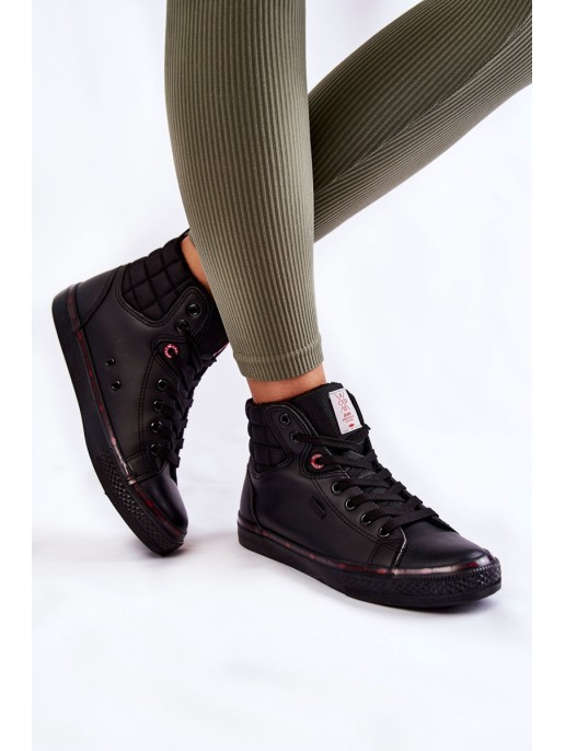Women's High Sneakers Cross Jeans KK2R4058C Black Women's High Sneakers Cross Jeans KK2R4058C Black