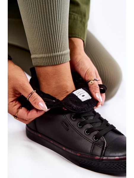 Women's High Sneakers Cross Jeans KK2R4058C Black