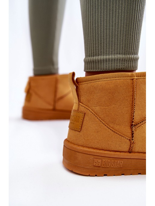 Women's Warm Snow Boots Big Star KK274289 Brown Women's Warm Snow Boots Big Star KK274289 Brown