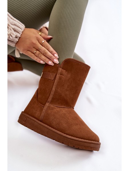 Moteriški aukšti sniego batai Big Star KK274616 Ruda