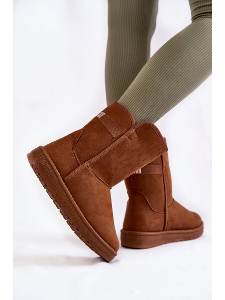 Moteriški aukšti sniego batai Big Star KK274616 Ruda