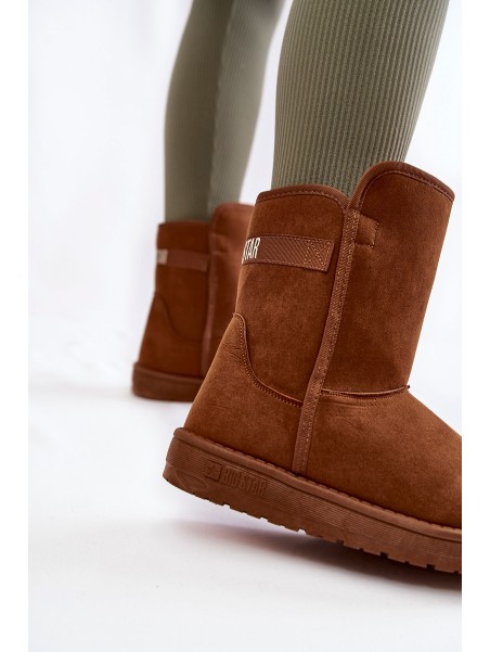 Moteriški aukšti sniego batai Big Star KK274616 Ruda