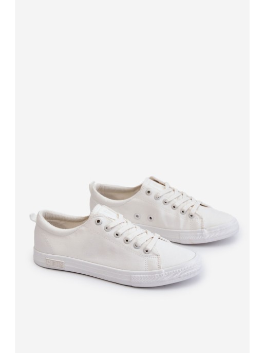 Women's Smooth Low Sneakers Big Star LL274058 White