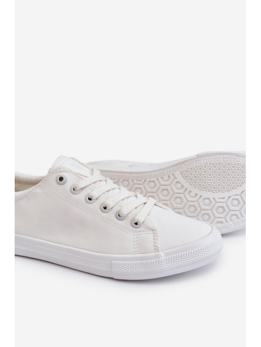 Women's Smooth Low Sneakers Big Star LL274058 White