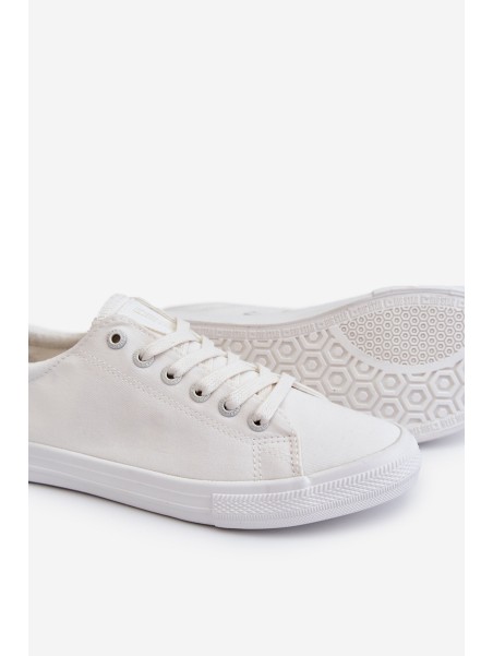 Women's Smooth Low Sneakers Big Star LL274058 White