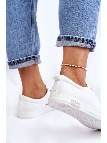 Women's Smooth Low Sneakers Big Star LL274058 White