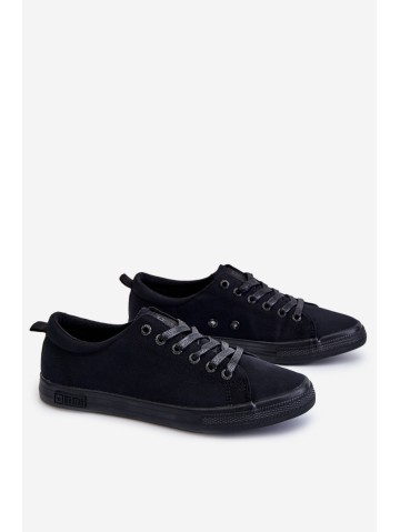 Women's Smooth Low Sneakers Big Star LL274057 Black 2