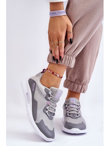 Women's Sport Shoes Sneakers Big Star LL274371 Gray 2