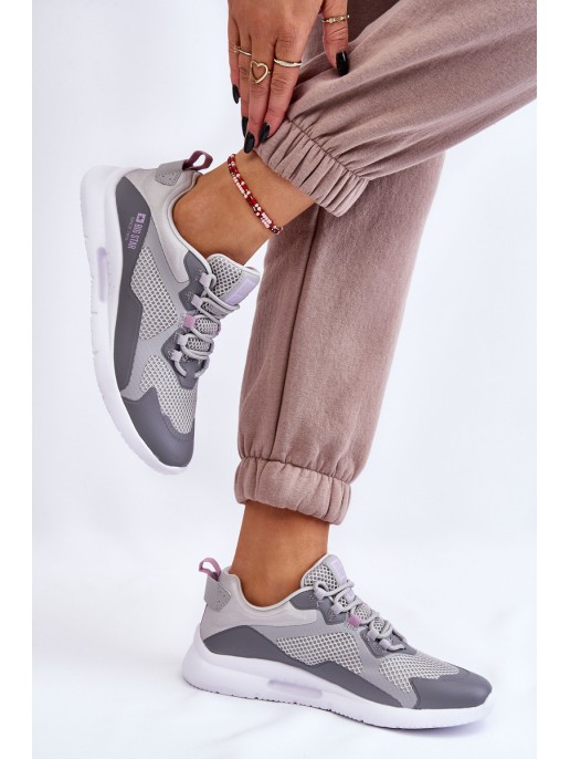 Women's Sport Shoes Sneakers Big Star LL274371 Gray