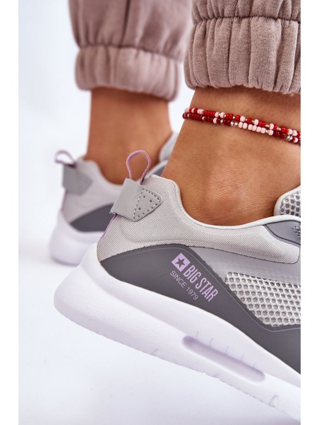 Women's Sport Shoes Sneakers Big Star LL274371 Gray