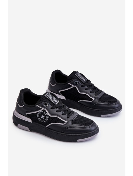 Women's Sports Shoes Big Star LL274443 Black and Gray