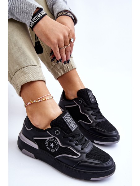Women's Sports Shoes Big Star LL274443 Black and Gray