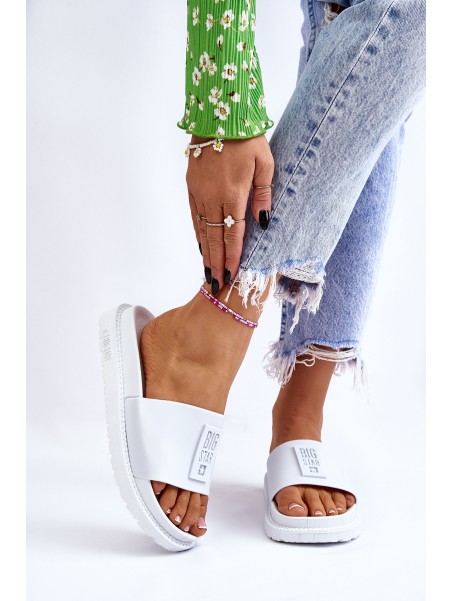 Women's Slippers Big Star LL274428 White