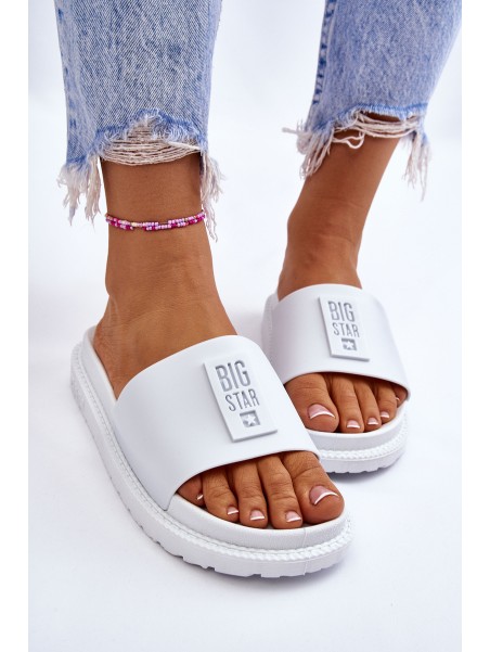 Women's Slippers Big Star LL274428 White
