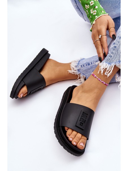 Women's Slippers Big Star LL274429 Black