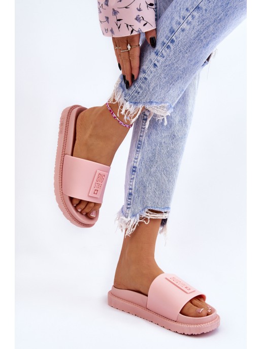Women's Slippers Big Star LL274425 Light pink Women's Slippers Big Star LL274425 Light pink