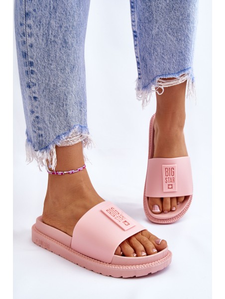 Women's Slippers Big Star LL274425 Light pink