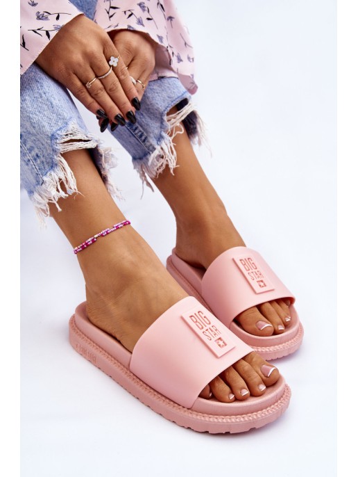 Women's Slippers Big Star LL274425 Light pink Women's Slippers Big Star LL274425 Light pink