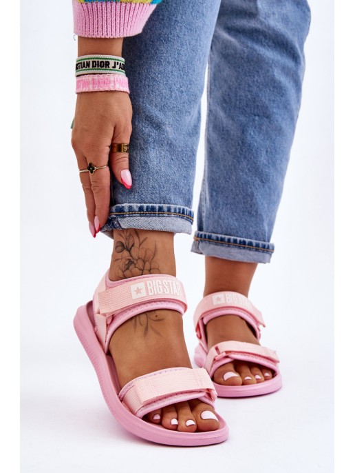 Women's Sport Sandals Big Star LL274729 Pink