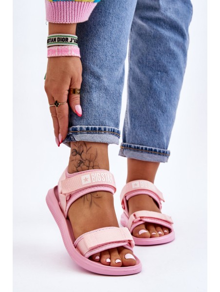 Women's Sport Sandals Big Star LL274729 Pink