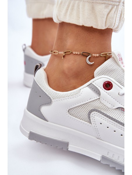 Women's Cross Jeans Low Sneakers LL2R4011C White