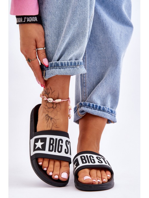 Women's Classic Slippers Big Star LL274739 Black Women's Classic Slippers Big Star LL274739 Black