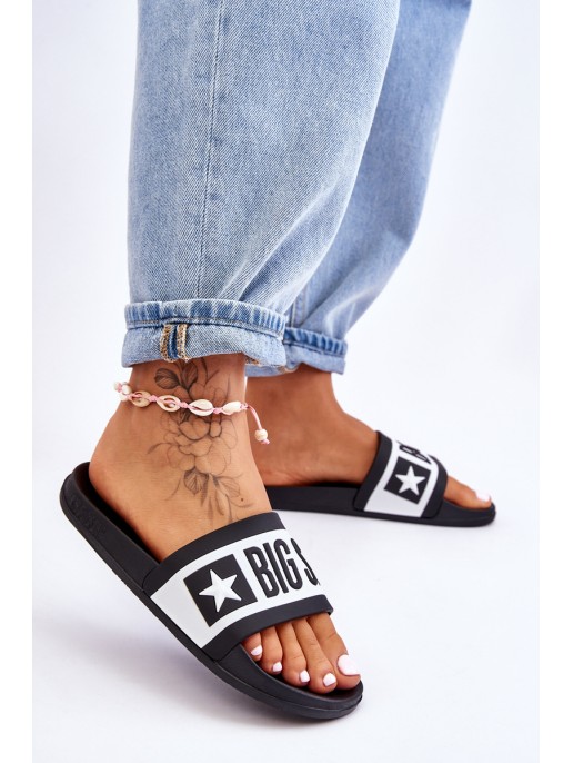 Women's Classic Slippers Big Star LL274739 Black Women's Classic Slippers Big Star LL274739 Black