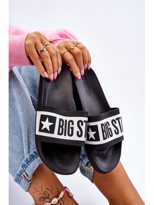 Women's Classic Slippers Big Star LL274739 Black Women's Classic Slippers Big Star LL274739 Black