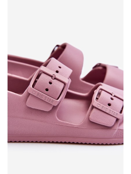 Moteriški šviesūs sandalai Big Star LL274744 Violetinė