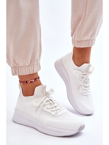 Women's Cross Jeans Slip-on Sneakers LL2R4031C White