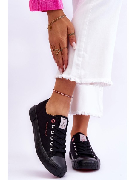 Classic Women's Sneakers Cross Jeans LL2R4051 Black