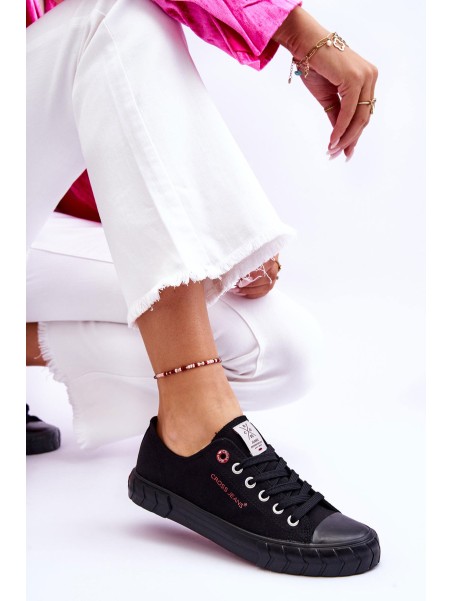 Classic Women's Sneakers Cross Jeans LL2R4051 Black
