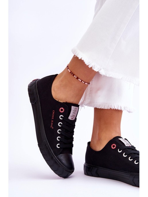 Classic Women's Sneakers Cross Jeans LL2R4051 Black Classic Women's Sneakers Cross Jeans LL2R4051 Black