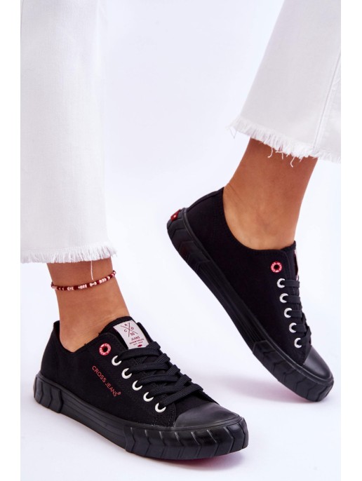 Classic Women's Sneakers Cross Jeans LL2R4051 Black Classic Women's Sneakers Cross Jeans LL2R4051 Black