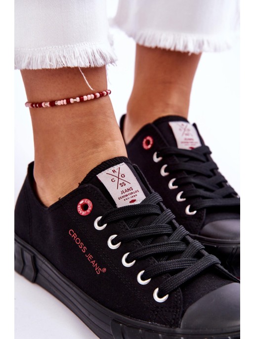 Classic Women's Sneakers Cross Jeans LL2R4051 Black Classic Women's Sneakers Cross Jeans LL2R4051 Black