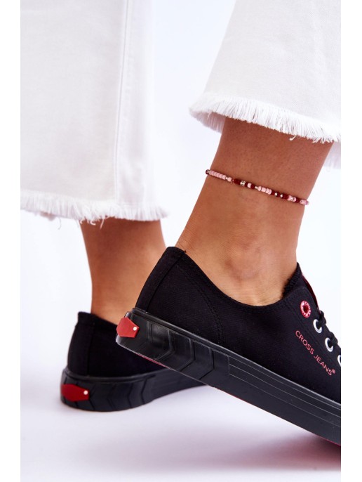 Classic Women's Sneakers Cross Jeans LL2R4051 Black Classic Women's Sneakers Cross Jeans LL2R4051 Black