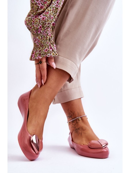 ZAXY Women's Ballerinas With Heart LL285028 Pink