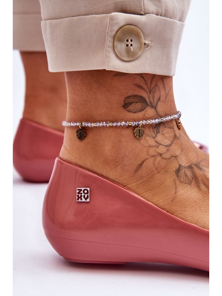 ZAXY Women's Ballerinas With Heart LL285028 Pink