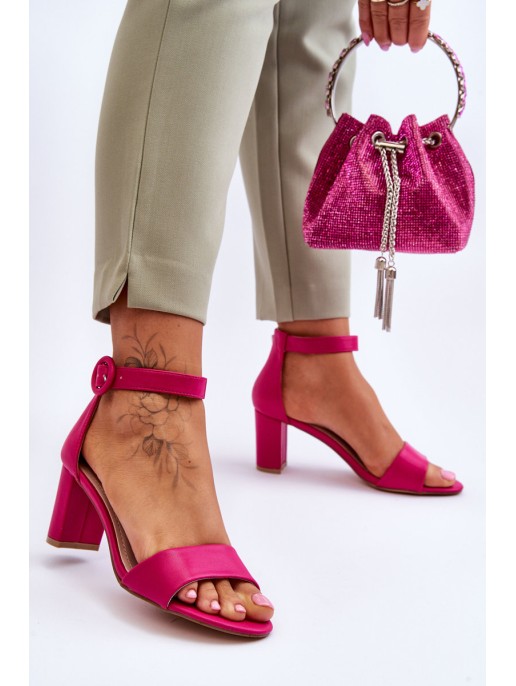 Women's Sandals On Heel Fuchsia Lexi Women's Sandals On Heel Fuchsia Lexi