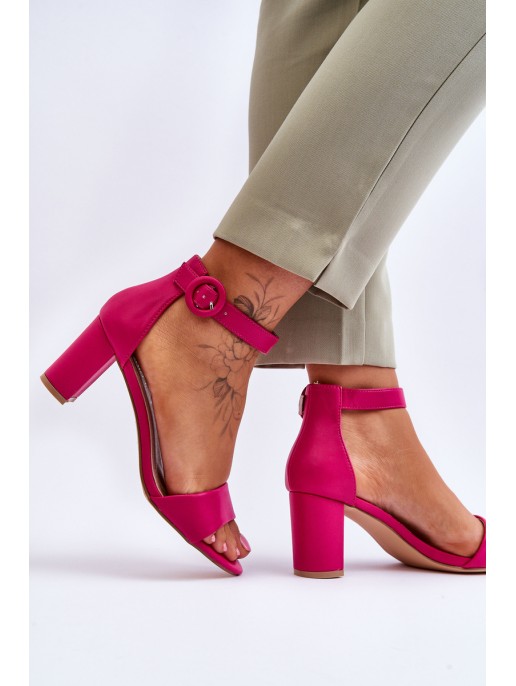Women's Sandals On Heel Fuchsia Lexi Women's Sandals On Heel Fuchsia Lexi