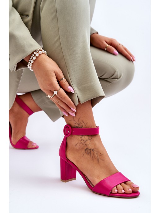 Women's Sandals On Heel Fuchsia Lexi Women's Sandals On Heel Fuchsia Lexi