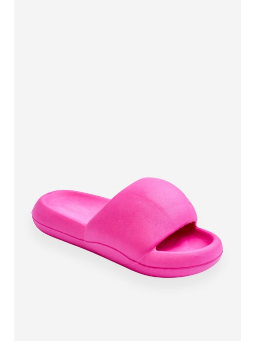 Women's Lightweight Foam Platform Slippers Fuchsia Milton