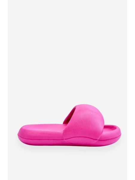 Women's Lightweight Foam Platform Slippers Fuchsia Milton