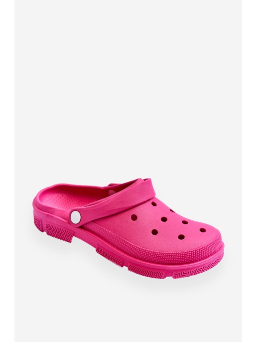 Women's Rubber Crocs Fuchsia Rabios