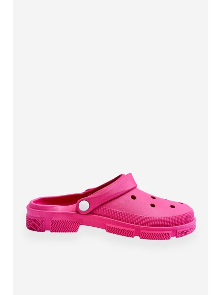 Women's Rubber Crocs Fuchsia Rabios
