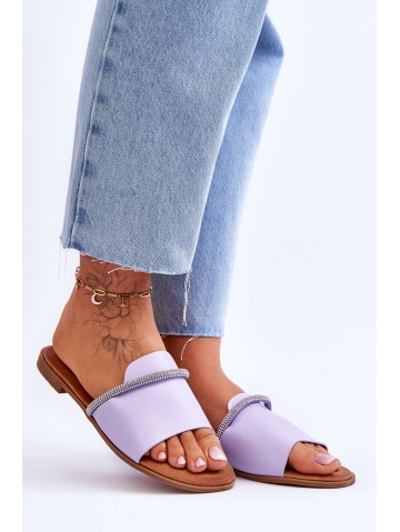 Elegant Flat Heels Violet Termen 2