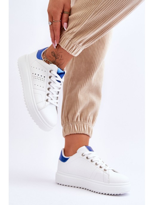 Women's Sport Shoes Blue and White Be First!